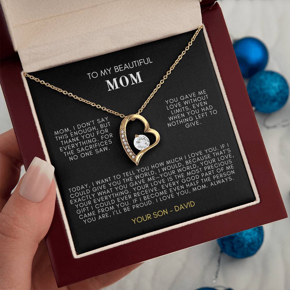 To My Beautiful Mom – A Gift She’ll Never Forget