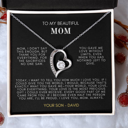 To My Beautiful Mom – A Gift She’ll Never Forget