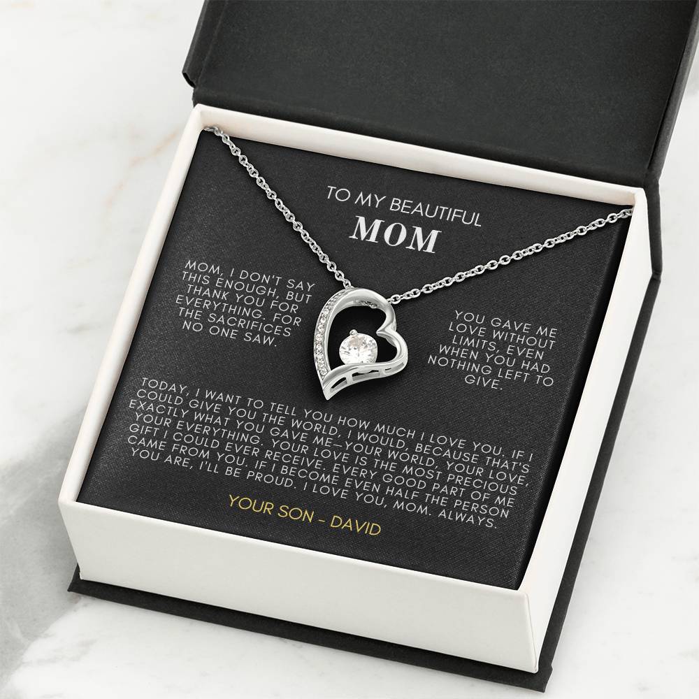 To My Beautiful Mom – A Gift She’ll Never Forget