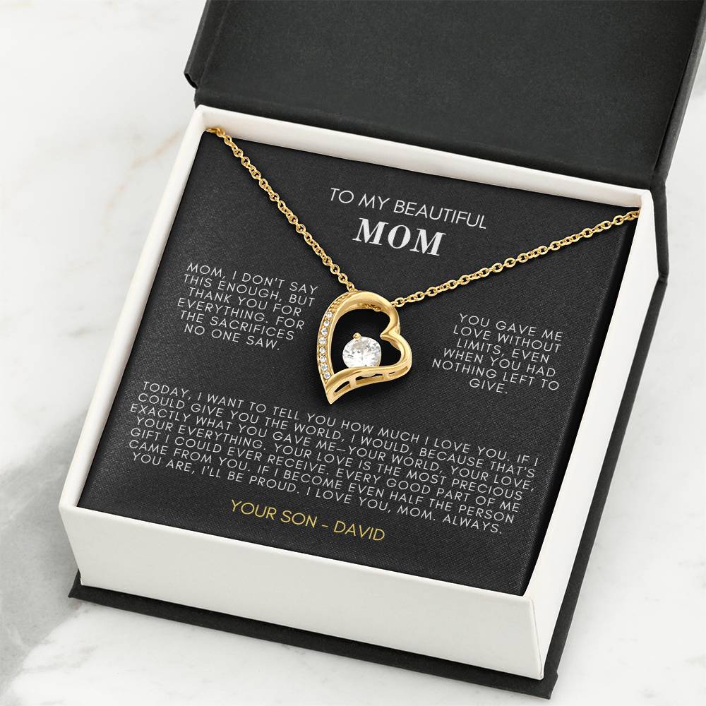 To My Beautiful Mom – A Gift She’ll Never Forget