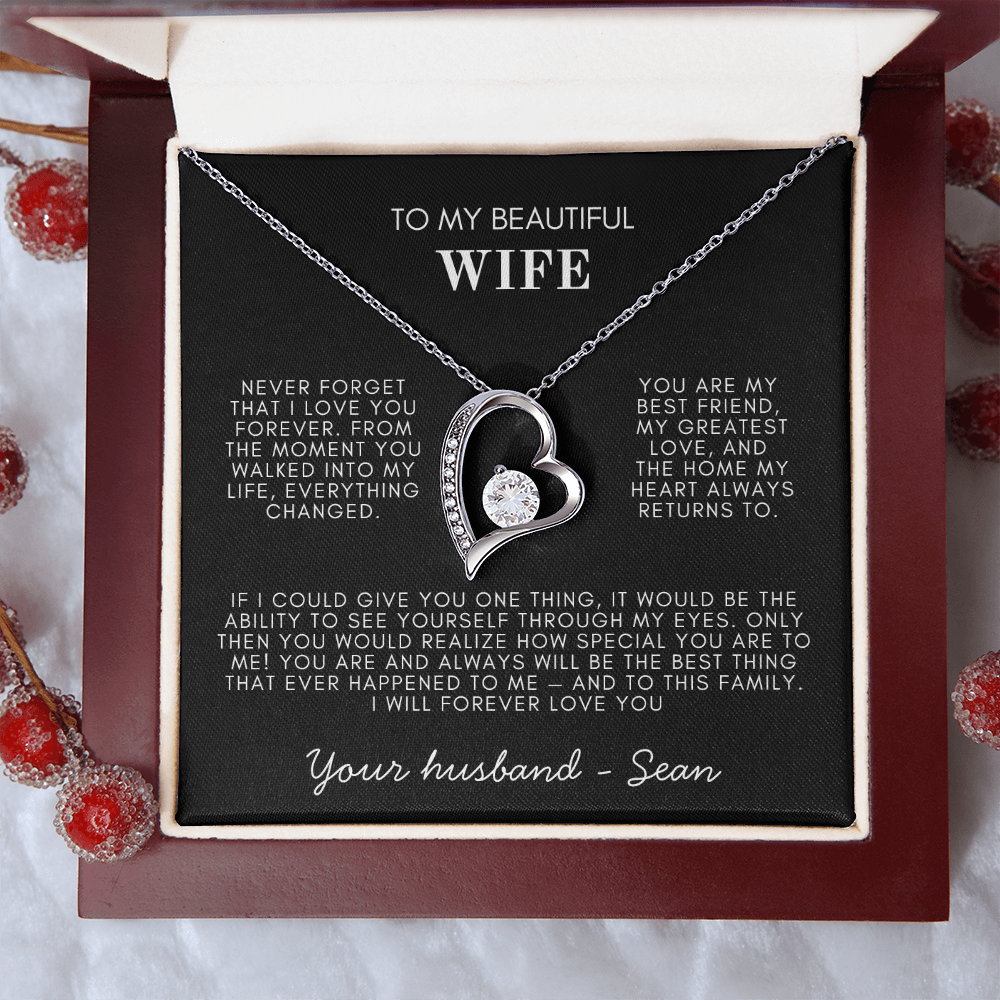 My Beautiful Wife  Forever Love Necklace - TMW-NF1