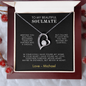 My Beautiful Soulmate  Forever Love Necklace - BTS-FMP1