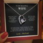 My Beautiful Wife  Forever Love Necklace - TMW-FMP2