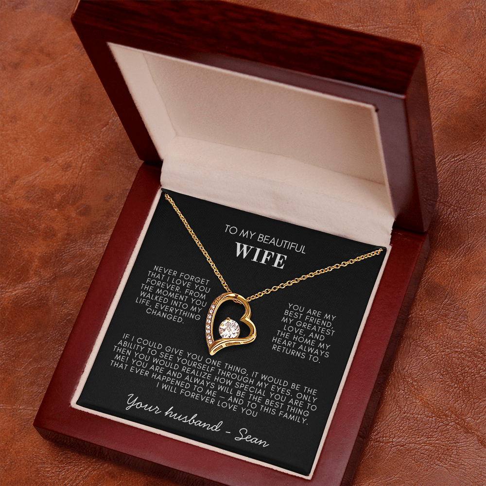 My Beautiful Wife  Forever Love Necklace - TMW-NF1