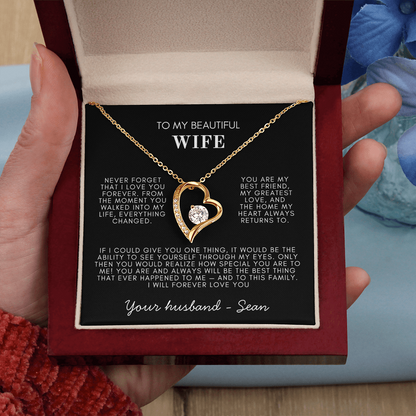 My Beautiful Wife  Forever Love Necklace - TMW-NF1