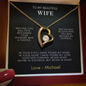 My Beautiful Wife  Forever Love Necklace - TMW-FMP2