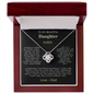 My Beautiful Daughter Love Knot Necklace - TMD-SDD1