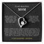 My Beautiful Mom Forever Love Necklace - DTM2