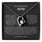 My Beautiful Mom Forever Love Necklace - STM1