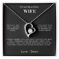 My Beautiful Wife  Forever Love Necklace - TMW-FMP1