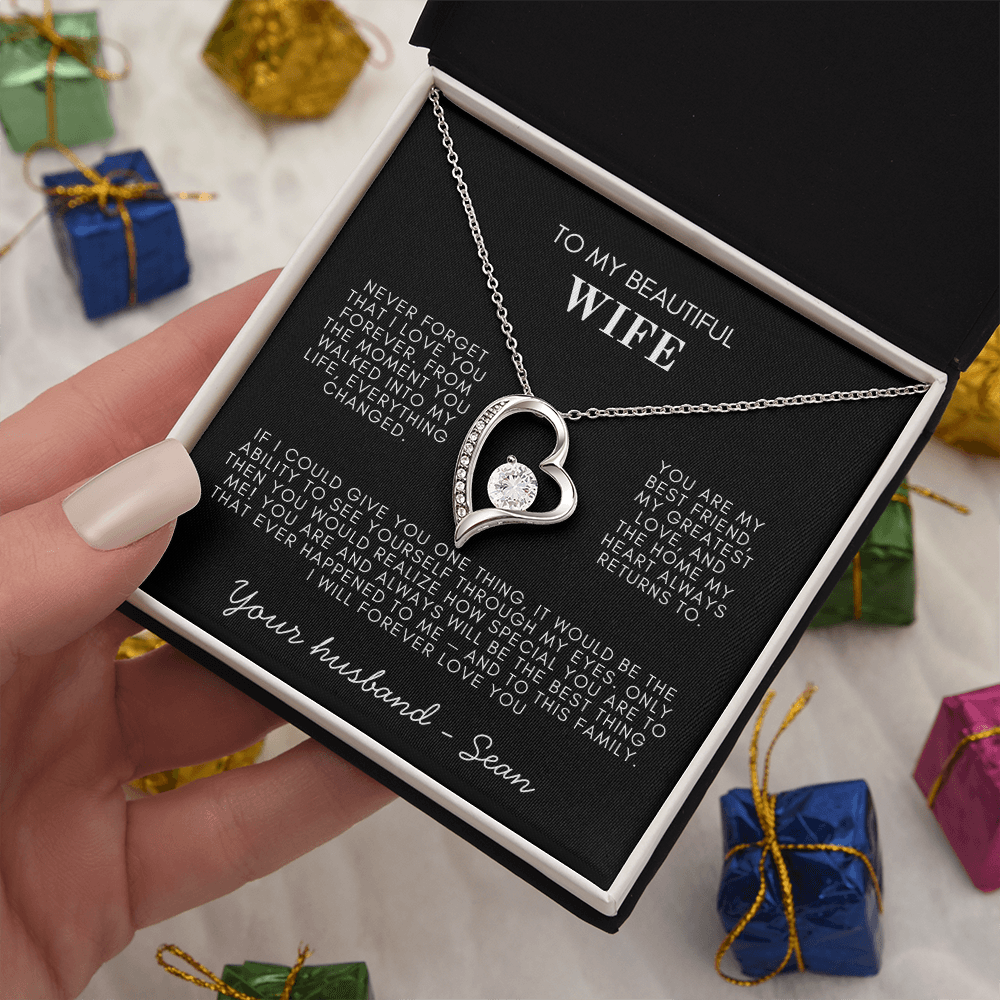 My Beautiful Wife  Forever Love Necklace - TMW-NF1