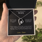 My Beautiful Wife  Forever Love Necklace - TMW-FMP1
