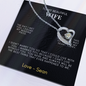 My Beautiful Wife  Forever Love Necklace - TMW-FMP1