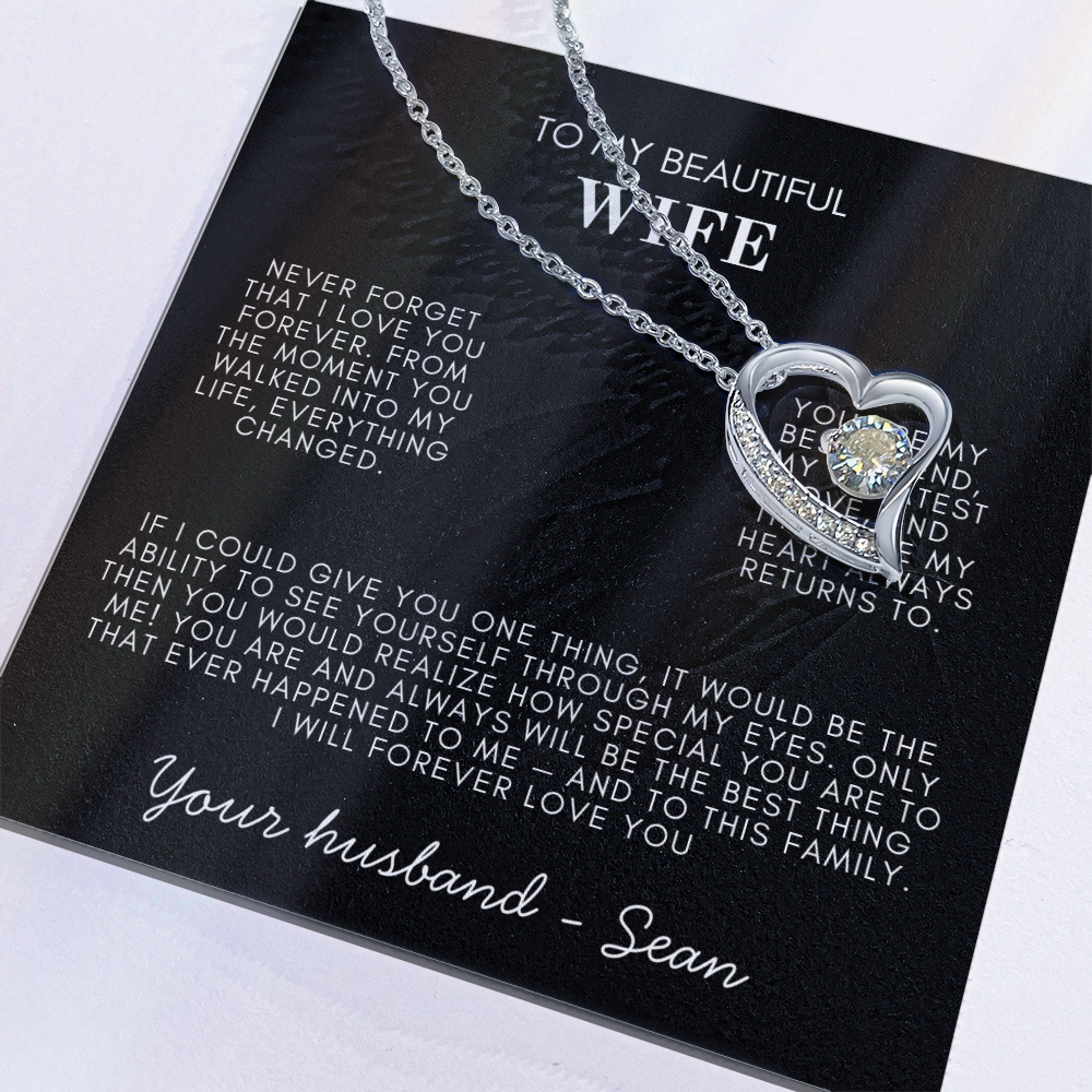 My Beautiful Wife  Forever Love Necklace - TMW-NF1