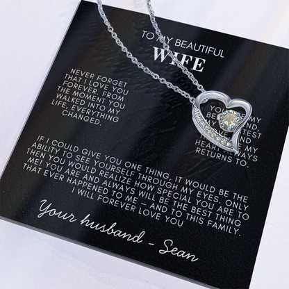 My Beautiful Wife  Forever Love Necklace - TMW-NF1