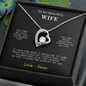 My Beautiful Wife  Forever Love Necklace - TMW-FMP5