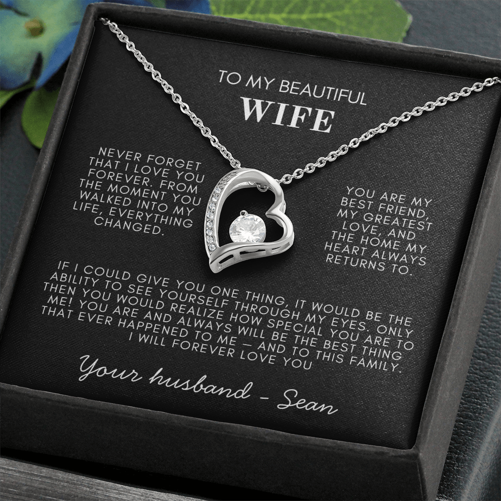 My Beautiful Wife  Forever Love Necklace - TMW-NF1