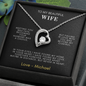 My Beautiful Wife  Forever Love Necklace - TMW-FMP2