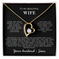 My Beautiful Wife  Forever Love Necklace - TMW-NF3