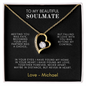 My Beautiful Soulmate  Forever Love Necklace - BTS-FMP1