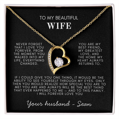 My Beautiful Wife  Forever Love Necklace - TMW-NF1