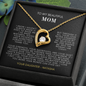 My Beautiful Mom Forever Love Necklace - DTM1