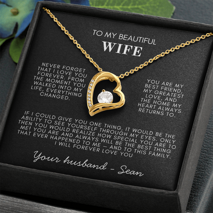 My Beautiful Wife  Forever Love Necklace - TMW-NF1