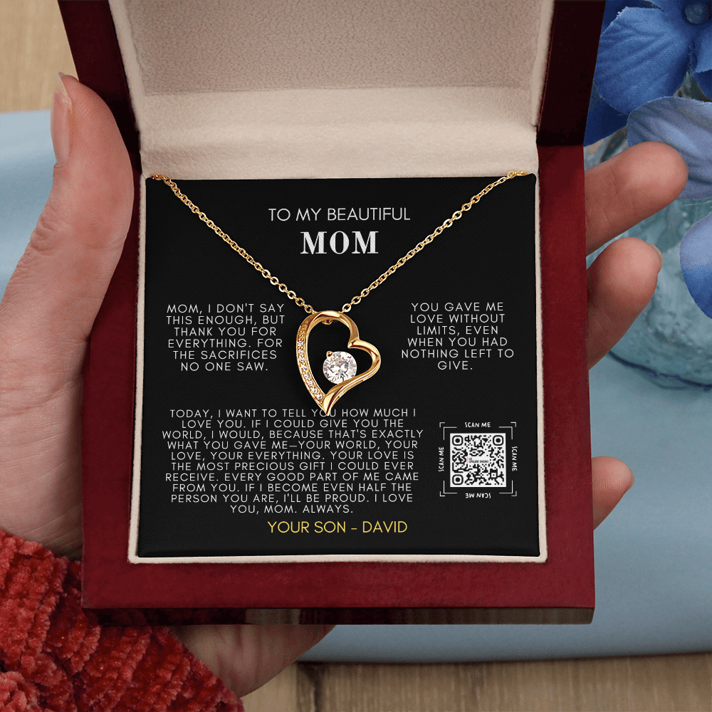 To My Beautiful Mom – A Gift She’ll Never Forget
